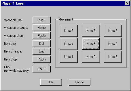 Windows Keyboard Controls